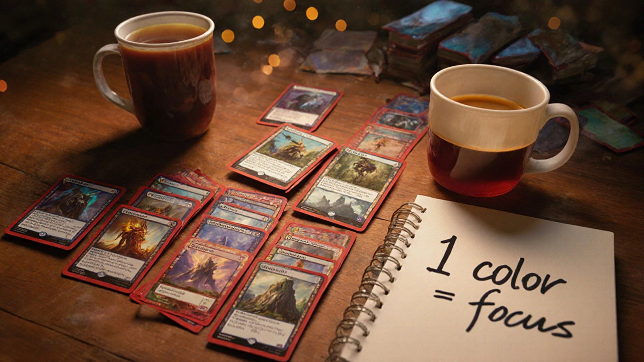 ¿Cuántos colores debe tener un mazo de Magic: The Gathering?