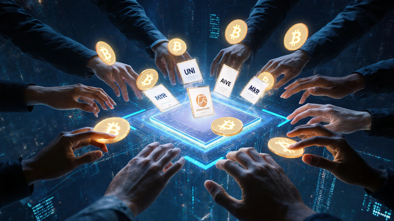 ¿Qué son los tokens de gobernanza en DeFi?