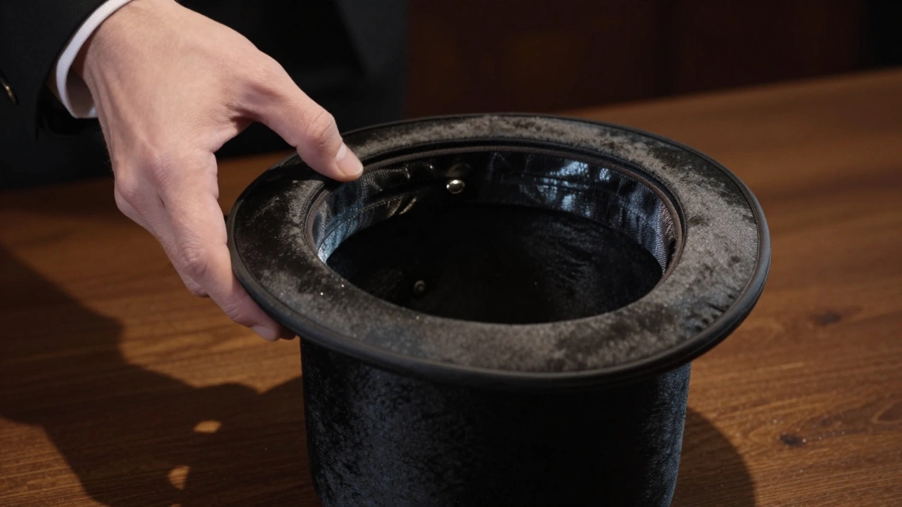 ¿Qué objetos usan los magos para hacer sus trucos?