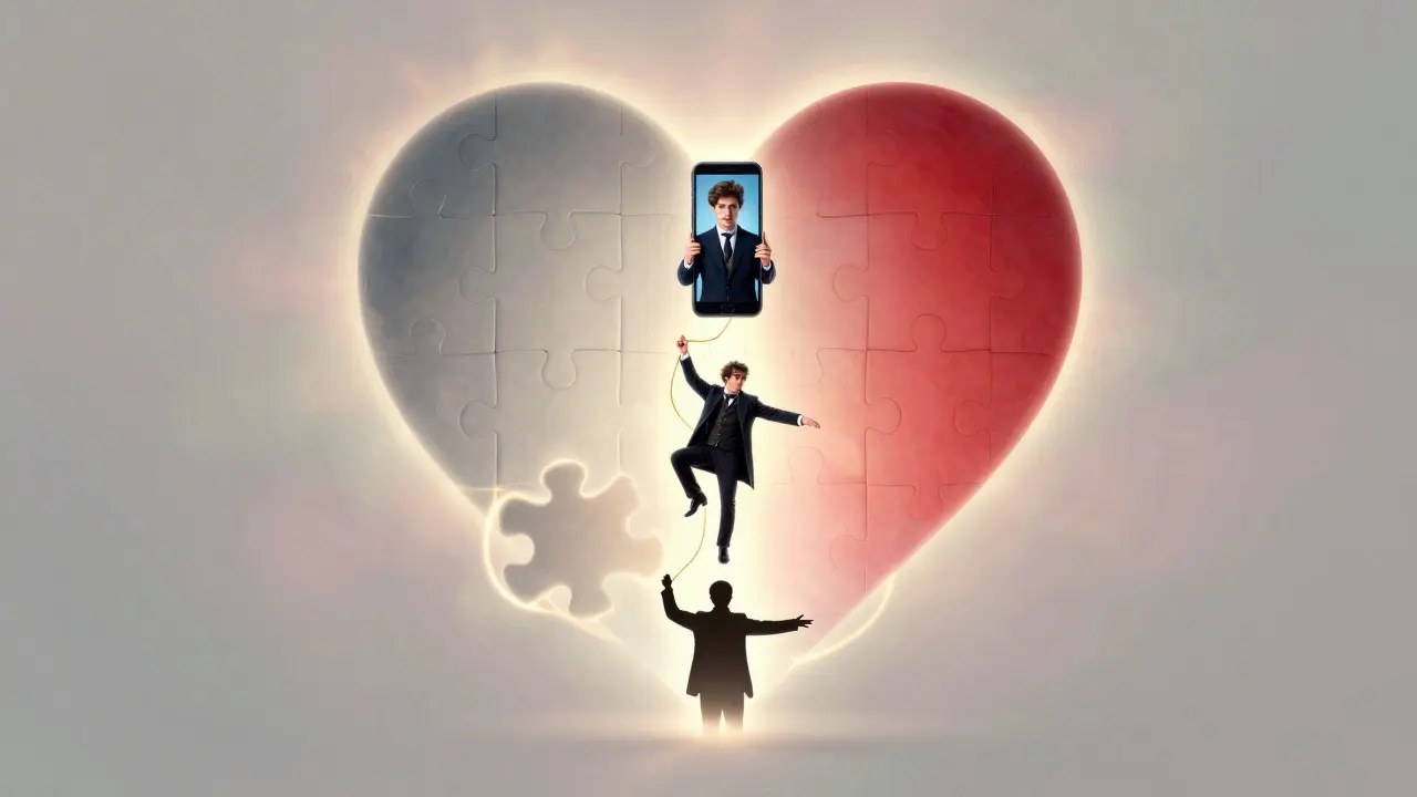 Un hilo dorado conecta a Houdini, Copperfield y un mago joven, simbolizando la herencia emocional de la magia.