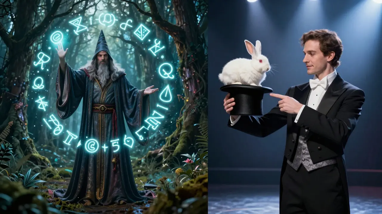 ¿Cómo se llama a un mago? Términos y diferencias clave